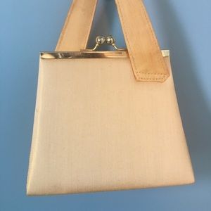 Jessica McClintock Gold Clutch